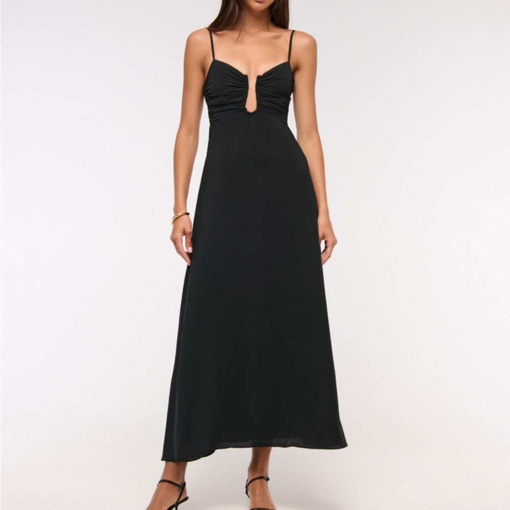 Abercrombie & Fitch Bra Free Hardware Maxi Dress